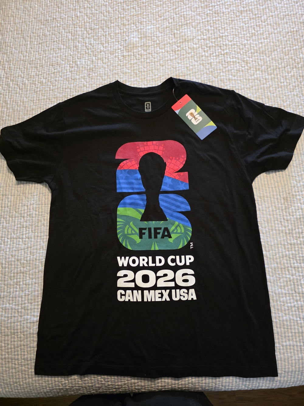 FIFA World Cup 2026 Black Graphic Tee